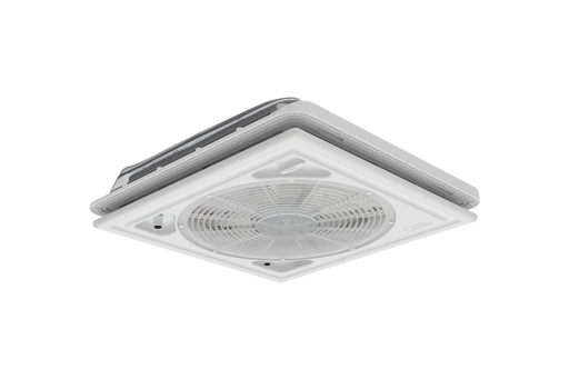 Fiamma Turbo-Vent - 12V Roof Vent Fan - 40x40 cm - Crystal - Variable Speed - Fiamma rooflights for caravans and motorhomes delivering natural light, ventilation and weatherproof roof openings - My Fiamma