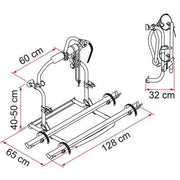 Fiamma Motorhome Carry Bike CL Black Cycle Carrier - Fiamma wall installation adapters enabling secure awning mounting across different vehicle types - My Fiamma
