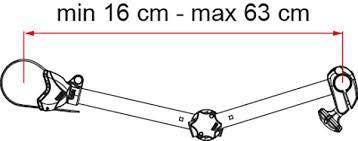Fiamma Bike Block Pro Sd3 Black 07215F01A - Fiamma wall installation adapters enabling secure awning mounting across different vehicle types - My Fiamma