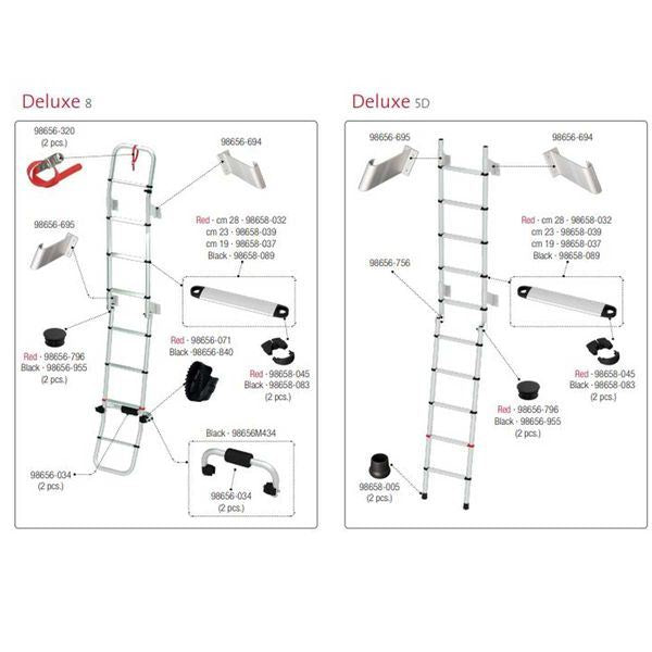 Fiamma Step Ladder Support Bracket (98658-083) - Fiamma wall installation adapters enabling secure awning mounting across different vehicle types - My Fiamma