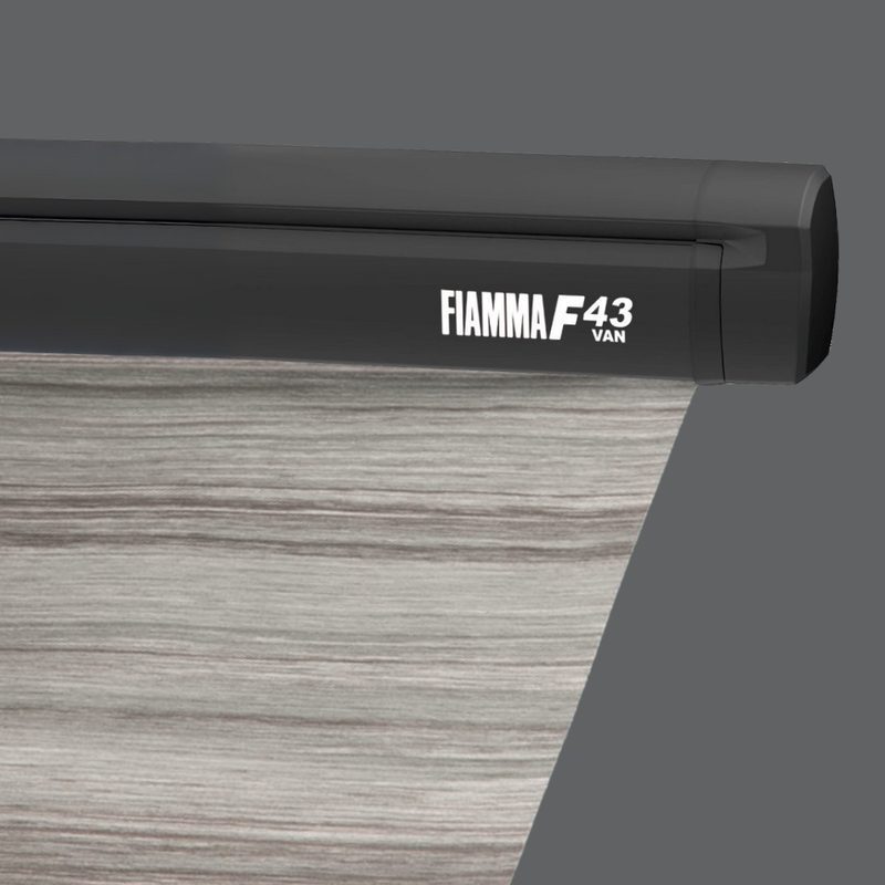 F43van 300 Wall Installation Awning - Fiamma wall-mounted awnings for caravans and motorhomes providing shade and sheltered outdoor space - My Fiamma
