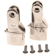 Fiamma F45Ti L/F45L Leg End Part Kit 98655-763 - Fiamma wall installation adapters enabling secure awning mounting across different vehicle types - My Fiamma