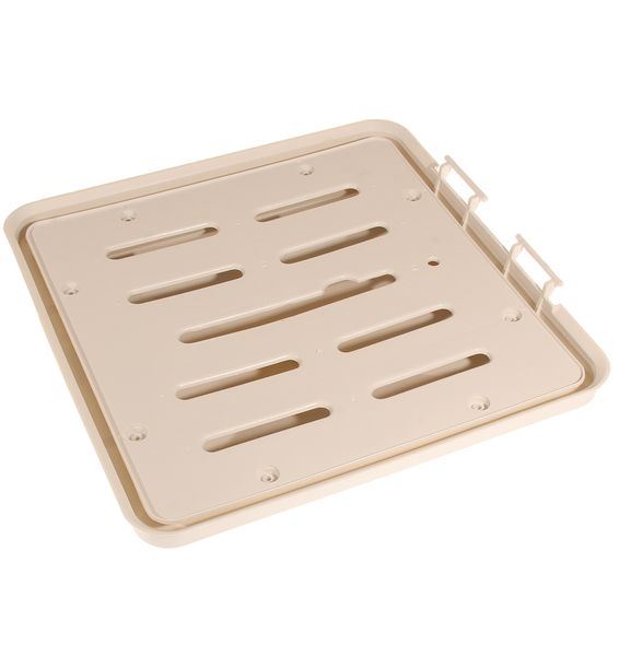 Fiamma White Dome 40 x 40 (98683-121) - Fiamma wall installation adapters enabling secure awning mounting across different vehicle types - My Fiamma