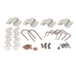 Fiamma Installation Box Kit 180/360 On Carry Bike 98654-010 - Fiamma wall installation adapters enabling secure awning mounting across different vehicle types - My Fiamma