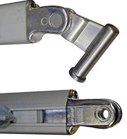 Fiamma F65/F80 Right Support Leg 320-340 98667-03A - Fiamma wall installation adapters enabling secure awning mounting across different vehicle types - My Fiamma