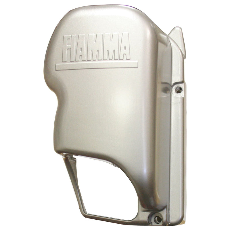 Fiamma Right Hand End Cover F45S Titanium 98673T401 - Fiamma wall installation adapters enabling secure awning mounting across different vehicle types - My Fiamma