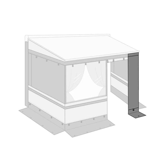 Fiamma Front Panel Light 40 for F45van Privacy Room (08838-01-) - Fiamma wall installation adapters enabling secure awning mounting across different vehicle types - My Fiamma