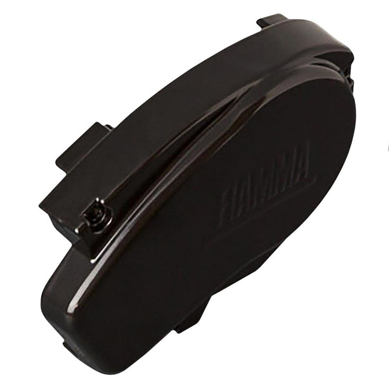 Fiamma F65s Right Hand End Cap Black (98655-343) - Fiamma wall installation adapters enabling secure awning mounting across different vehicle types - My Fiamma