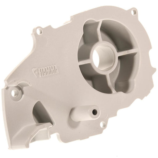 Fiamma F80s Left Hand Inner End Cap White (98673-201) - Fiamma wall installation adapters enabling secure awning mounting across different vehicle types - My Fiamma