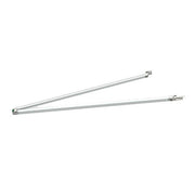 Fiamma Left Hand Arm 320-450cm for F80s Awning (98673-244) - Fiamma wall installation adapters enabling secure awning mounting across different vehicle types - My Fiamma