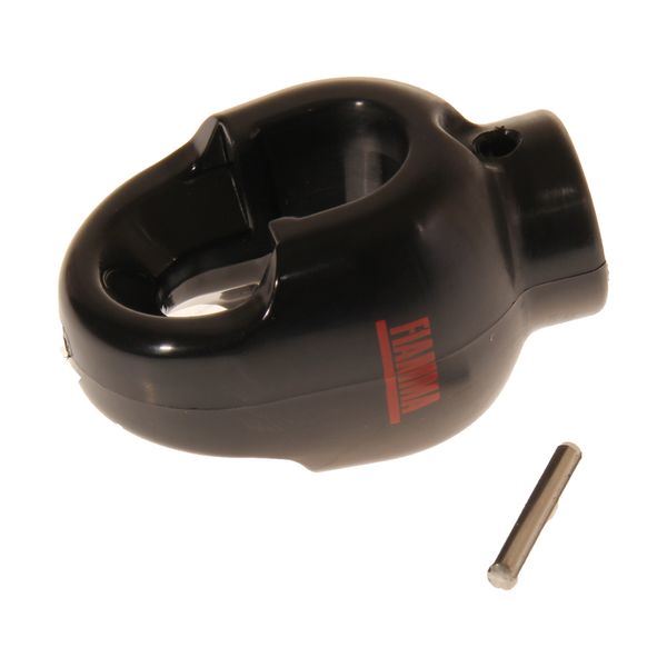 Fiamma Winch Slot F65S Deep Black 98655-137 - Fiamma wall installation adapters enabling secure awning mounting across different vehicle types - My Fiamma