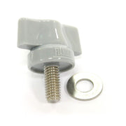 Fiamma Leg Knob and Washer tightening screw for upright awning legs (98655-452) - Fiamma wall installation adapters enabling secure awning mounting across different vehicle types - My Fiamma