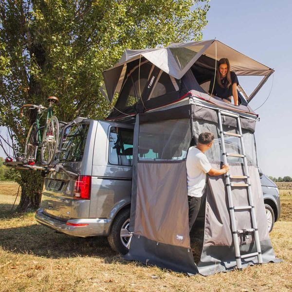 Fiamma Privacy Moonlight Tent 180 (08893-01-) - Fiamma wall installation adapters enabling secure awning mounting across different vehicle types - My Fiamma