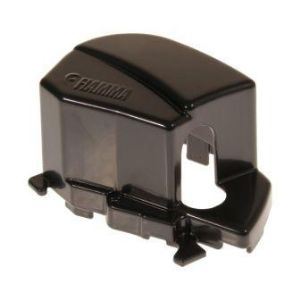 Fiamma F80s Right Hand Outer End Cap Black (98673-239) - Fiamma wall installation adapters enabling secure awning mounting across different vehicle types - My Fiamma