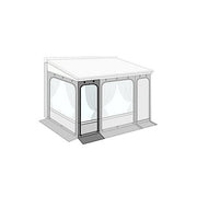 Fiamma Front Panel 70 Standard Weight 08364C01- - Fiamma wall installation adapters enabling secure awning mounting across different vehicle types - My Fiamma
