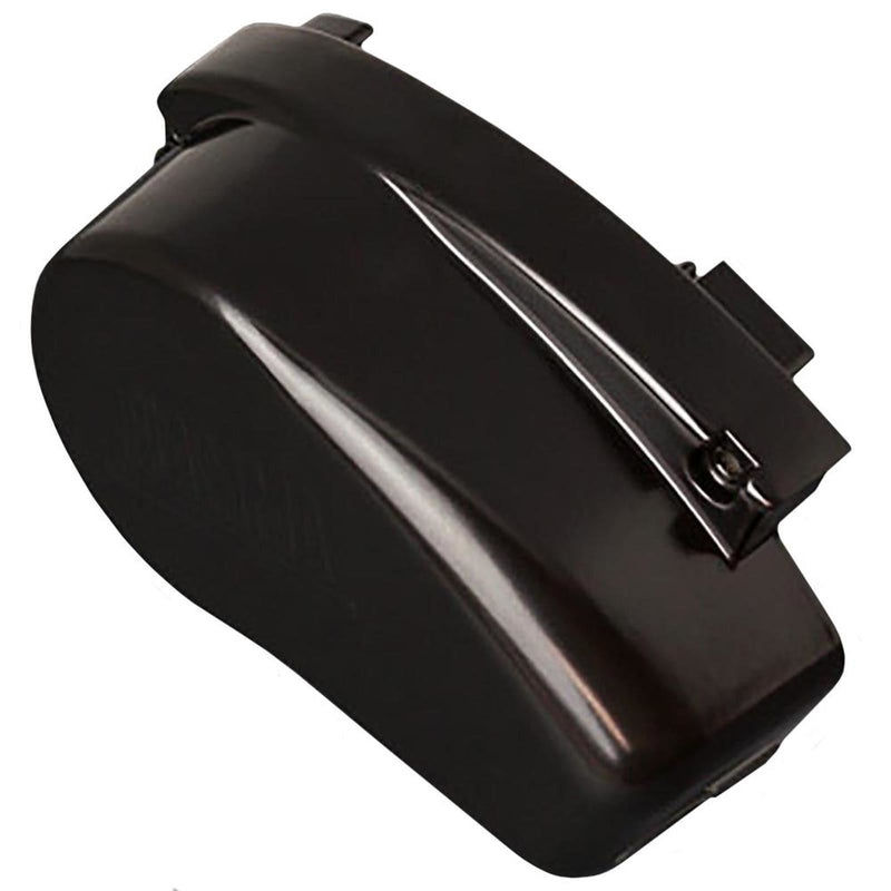 Fiamma F65s Left Hand End Cap Black (98655-341) - Fiamma wall installation adapters enabling secure awning mounting across different vehicle types - My Fiamma