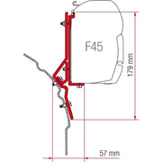 Fiamma Kit for VW T4 (98655-292) - Fiamma wall installation adapters enabling secure awning mounting across different vehicle types - My Fiamma