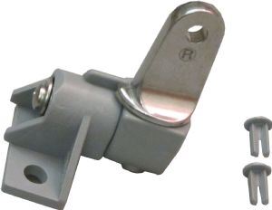 Fiamma Right Leg Knuckle F45I Ti Pl F1 F50 98655-056 - Fiamma wall installation adapters enabling secure awning mounting across different vehicle types - My Fiamma