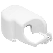 Fiamma Right Hand End Cover F45S Polar White 98673-401 - Fiamma wall installation adapters enabling secure awning mounting across different vehicle types - My Fiamma