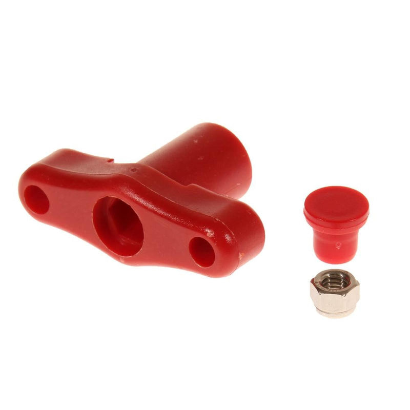 Fiamma Red T Bar Adjuster Quick Rail C (98656-562) - Fiamma wall installation adapters enabling secure awning mounting across different vehicle types - My Fiamma