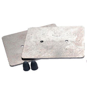 Fiamma Carry-Bike Aluminium Internal Brackets (2) 98656-275 - Fiamma wall installation adapters enabling secure awning mounting across different vehicle types - My Fiamma