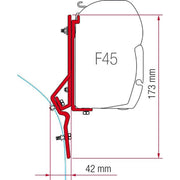 Fiamma Kit for Ducato / Master (98655-286) - Fiamma wall installation adapters enabling secure awning mounting across different vehicle types - My Fiamma