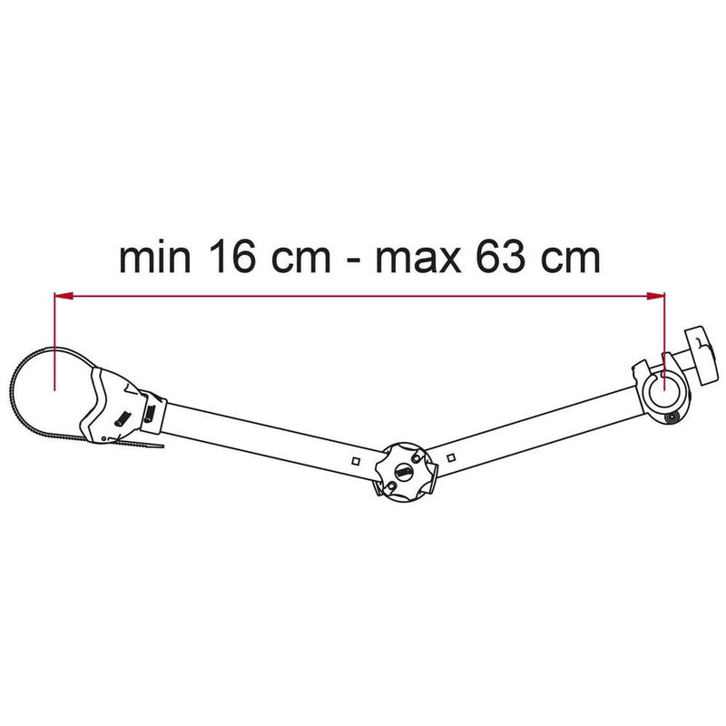 Fiamma Bike Block Pro D2 (04133F01-) - Fiamma wall installation adapters enabling secure awning mounting across different vehicle types - My Fiamma