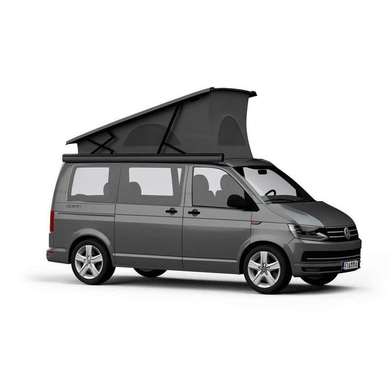 Fiamma F43Van 300 Awning - Deep Black (08833B01R) Winch Handle Wall Mounted - Fiamma wall installation adapters enabling secure awning mounting across different vehicle types - My Fiamma