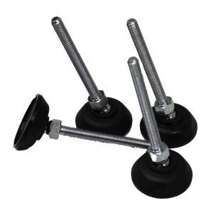 Fiamma Garage System Feet (4) 98673-155 - Fiamma wall installation adapters enabling secure awning mounting across different vehicle types - My Fiamma