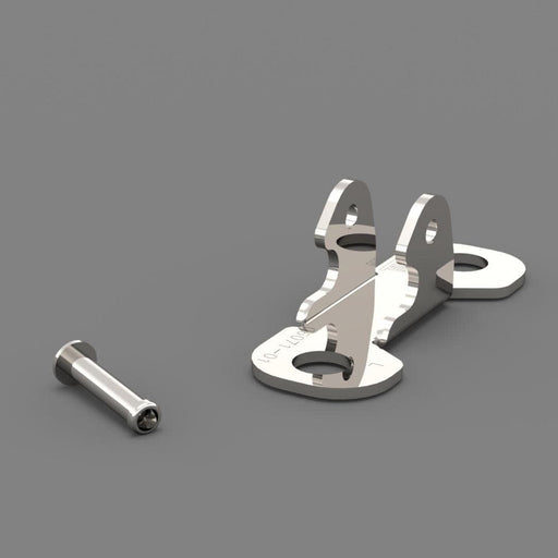 Fiamma F45/F65/F80 Left Leg Support Foot 98667-016 - Fiamma wall installation adapters enabling secure awning mounting across different vehicle types - My Fiamma