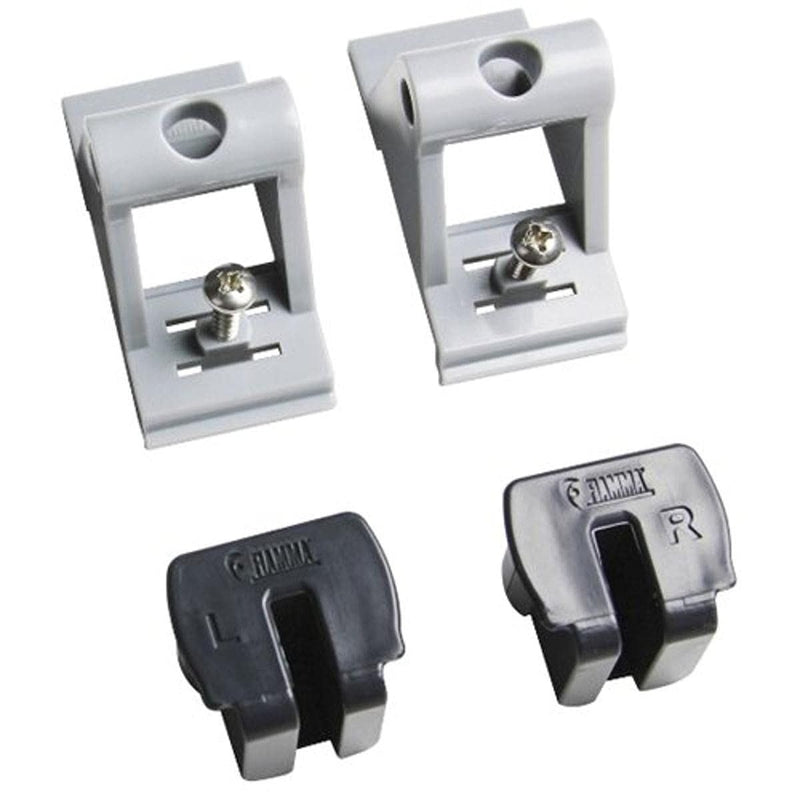 Fiamma Fixing Kit Fast Clip / RSet For F45Til / F45L 98655-898 - Fiamma wall installation adapters enabling secure awning mounting across different vehicle types - My Fiamma
