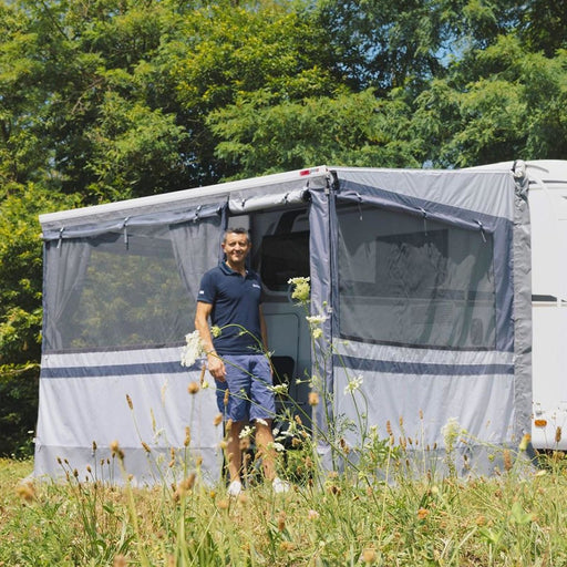 Fiamma Privacy Room Caravanstore Light 270 Van (08764A02-) - Fiamma wall installation adapters enabling secure awning mounting across different vehicle types - My Fiamma