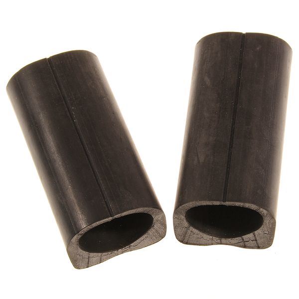 Fiamma Rubber Bar Protector 2Pcs (98656-195) - Fiamma wall installation adapters enabling secure awning mounting across different vehicle types - My Fiamma