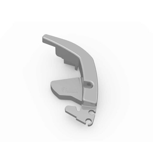 Fiamma Left Hand Pelmet Cap for F80L Awning Titanium (98673T272) - Fiamma wall installation adapters enabling secure awning mounting across different vehicle types - My Fiamma