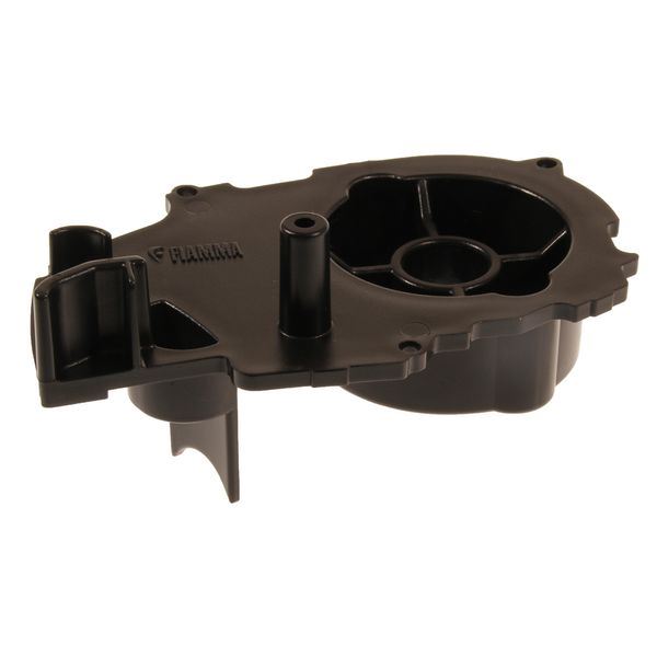Fiamma F80s Left Hand Inner End Cap Black (98673H201) - Fiamma wall installation adapters enabling secure awning mounting across different vehicle types - My Fiamma