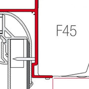 Fiamma Kit for Pilote Explorer (98655-729) - Fiamma wall installation adapters enabling secure awning mounting across different vehicle types - My Fiamma