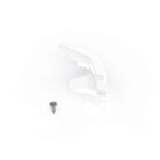 Fiamma Left End Pelmet Cap for F80L Awning White (98673-272) - Fiamma wall installation adapters enabling secure awning mounting across different vehicle types - My Fiamma