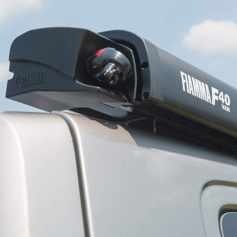 Fiamma F40 Van 27M Black 07503H01R - Fiamma wall installation adapters enabling secure awning mounting across different vehicle types - My Fiamma