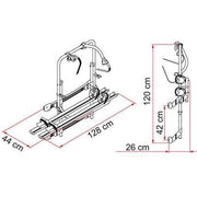 Fiamma Carry Bike Mercedes DJ Sprinter or Volkswagen Crafter 2006 Onwards - Fiamma wall installation adapters enabling secure awning mounting across different vehicle types - My Fiamma