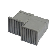 Fiamma Rafter Ends in Grey Pair Pro Spare Replacement Awning Tension Motorhome - Fiamma wall installation adapters enabling secure awning mounting across different vehicle types - My Fiamma