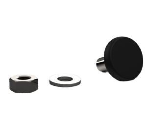 Fiamma Bearing Kit Covering Pin M8 Carry Bike Slide Pro 98656-712 - Fiamma wall installation adapters enabling secure awning mounting across different vehicle types - My Fiamma
