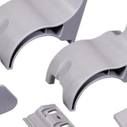 Fiamma Kit Side F70 Add On Clips for Side W Pro and Sun View Side 98661-001 - Fiamma wall installation adapters enabling secure awning mounting across different vehicle types - My Fiamma