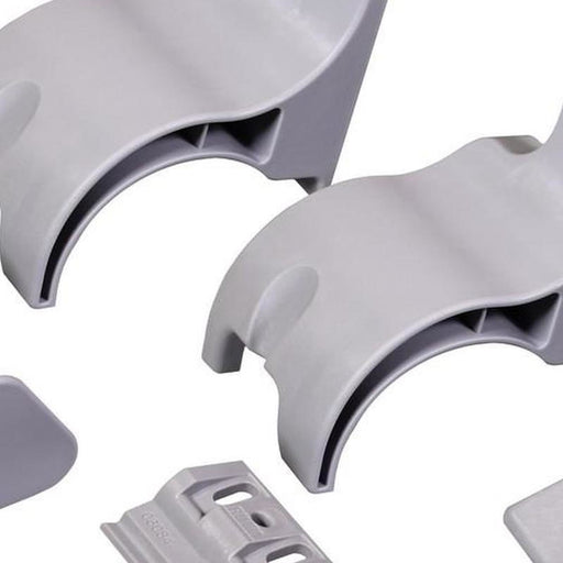 Fiamma Kit Side F70 Add On Clips for Side W Pro and Sun View Side 98661-001 - Fiamma wall installation adapters enabling secure awning mounting across different vehicle types - My Fiamma