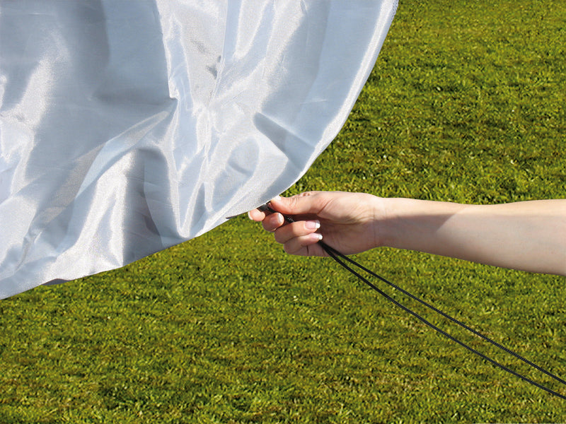 Fiamma Carry-Bike Bike Cover Caravan - A-Frame Bike Carrier Cover - Up to 2 Bikes - Platinum Grey - Fiamma bike covers providing weather-resistant, secure protection for bicycles during travel - My Fiamma