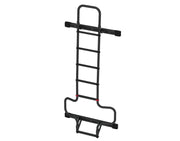Deluxe DJ Ducato (6-step ladder, Deep Black) - Fiamma ladders for caravans and motorhomes providing safe, stable roof access for maintenance and storage - My Fiamma