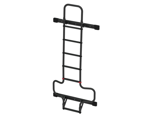 Deluxe DJ Ducato (6-step ladder, Deep Black) - Fiamma ladders for caravans and motorhomes providing safe, stable roof access for maintenance and storage - My Fiamma