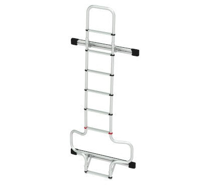 Deluxe DJ Ducato H3 (7-step ladder, Aluminium, for H3 roof) - Fiamma ladders for caravans and motorhomes providing safe, stable roof access for maintenance and storage - My Fiamma