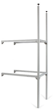 Fiamma Garage System Upgrade – Add-On Bay for Garage Shelving – Aluminium 6060 - Fiamma garage organisation accessories designed to maximise storage efficiency in motorhome garages - My Fiamma