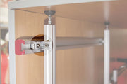 Fiamma Kit Garage Wall Brackets – Wall Fixing Kit for Garage System / Garage Bars – Set of 4 - Fiamma garage organisation accessories designed to maximise storage efficiency in motorhome garages - My Fiamma