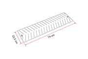 Fiamma Motorhome Grip System – Pair of Traction Mats for Mud, Grass, Sand and Snow - Fiamma wheel and grip systems improving traction, manoeuvrability and stability for caravans and trailers - My Fiamma
